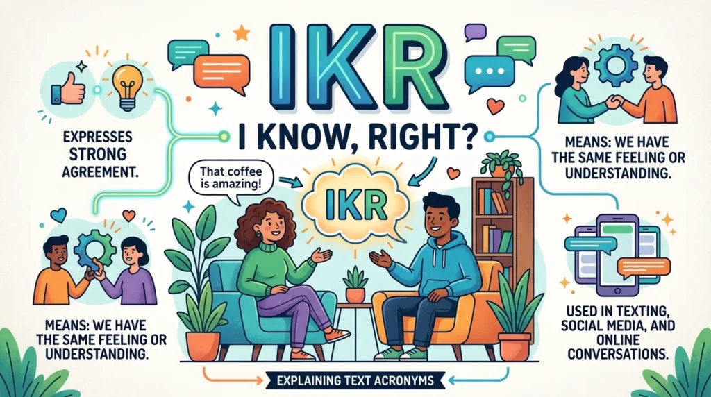 What Does IKR Mean in Text