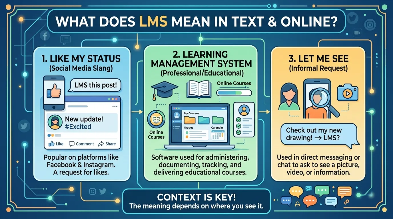What Does LMS Mean in Text