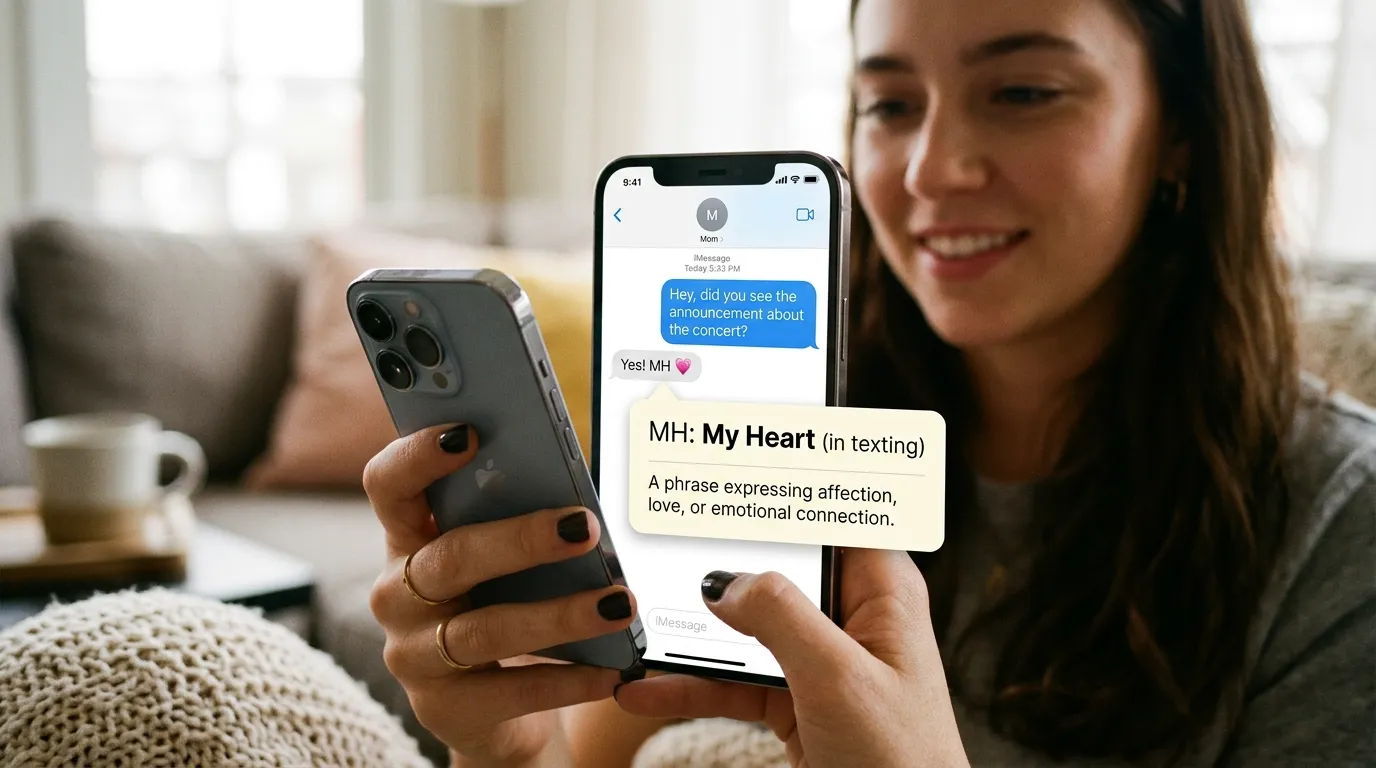 What Does MH Mean in a Text