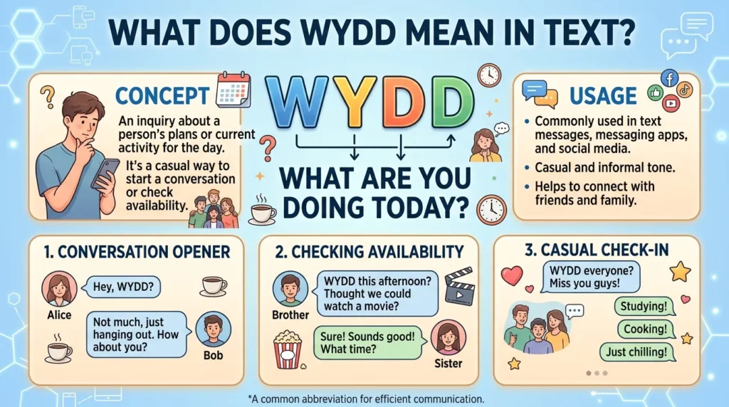 What Does WYDD Mean in Text