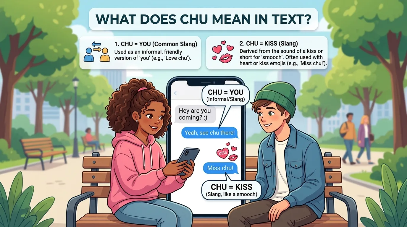 What Does CHU Mean in Text