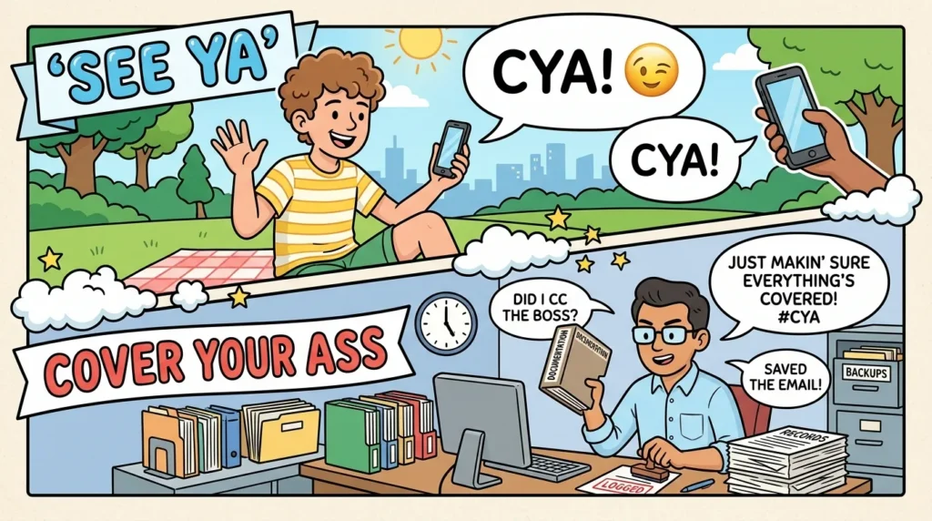 What Does CYA Mean in Text