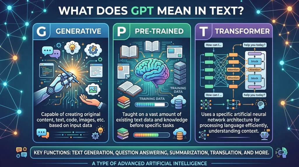 What Does GPT Mean in Text