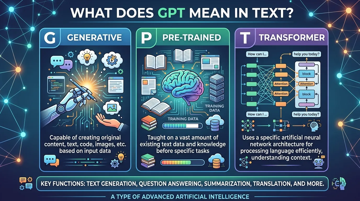 What Does GPT Mean in Text