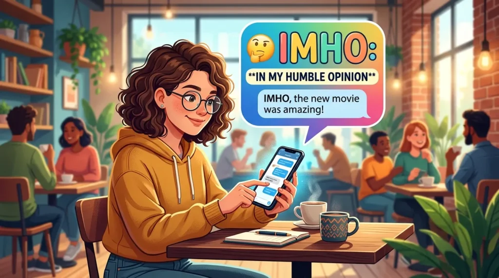 What Does IMHO Mean in Text