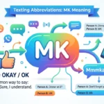 What Does MK Mean in Text