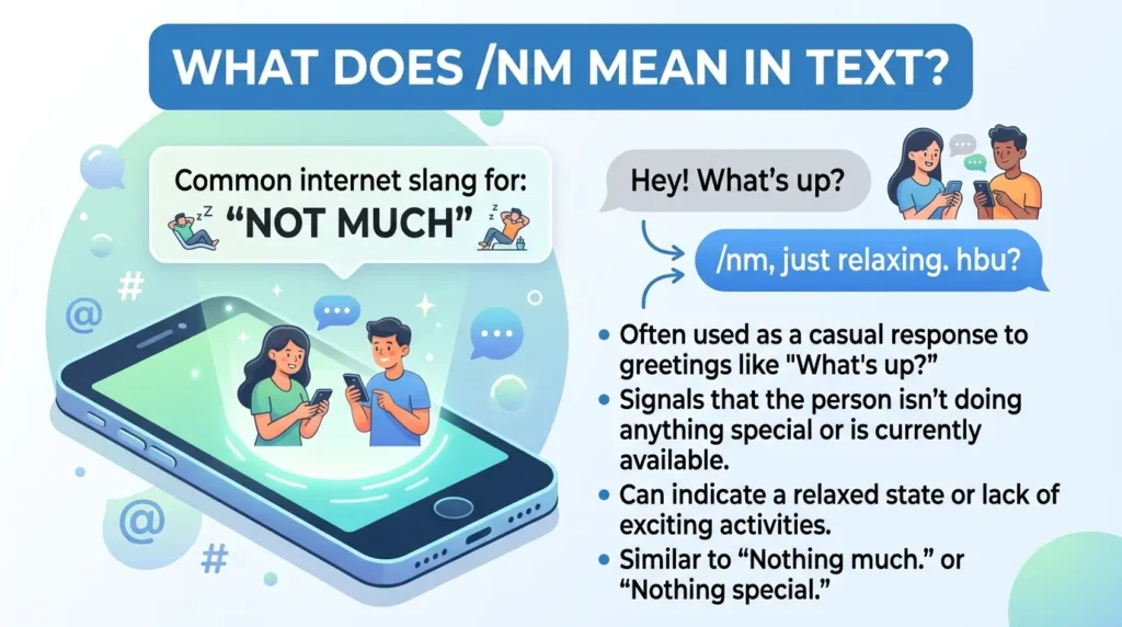 What Does /nm Mean in Text
