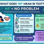 What Does NP Mean in Text? Real Meaning, Examples & Social Media Use