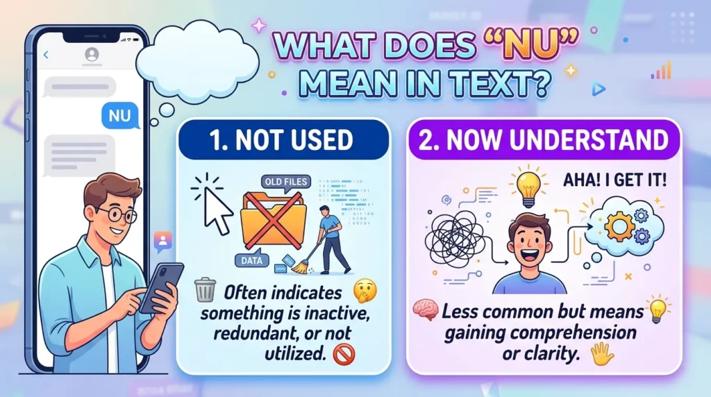 What Does NU Mean in Text