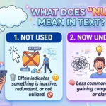 What Does NU Mean in Text