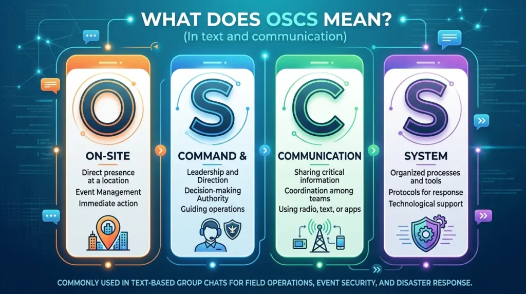 What Does OSCS Mean in Text