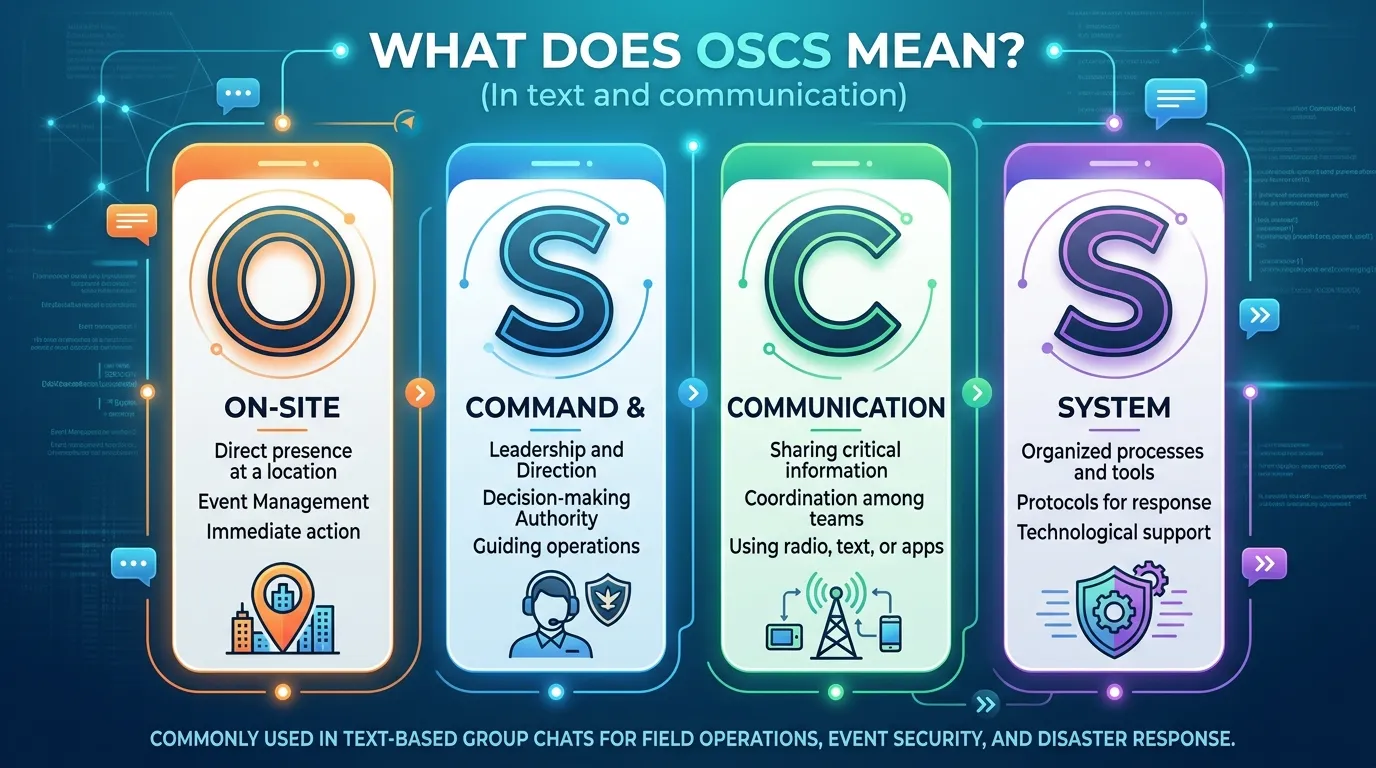 What Does OSCS Mean in Text