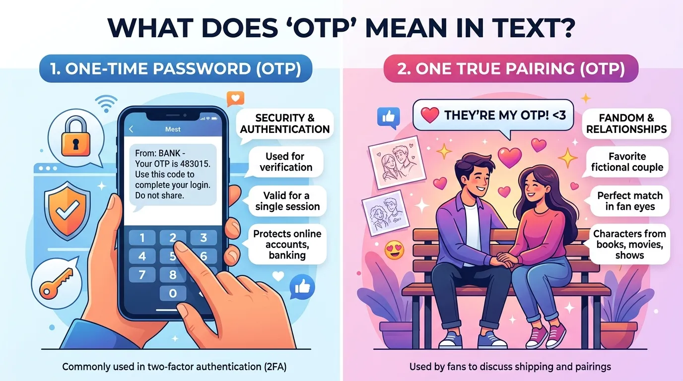 What Does OTP Mean in Text