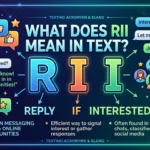 What Does RII Mean in Text