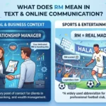 What Does RM Mean in Text