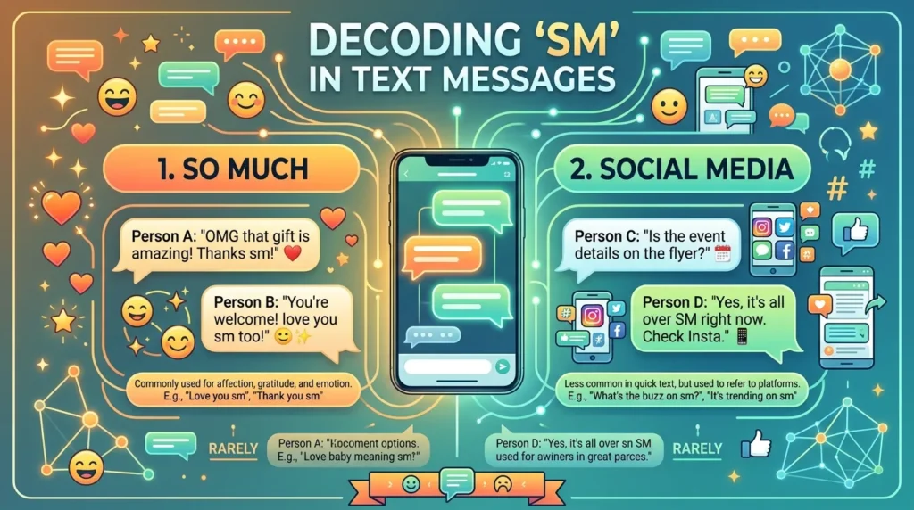 What Does SM Mean in Text