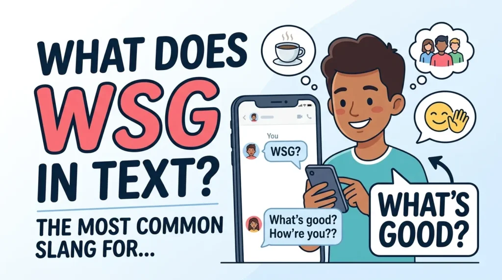 What Does WSG Mean in Text