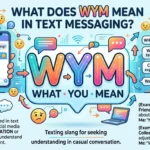 What Does WYM Mean in Text