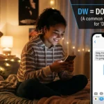 What Does DW Mean in Text